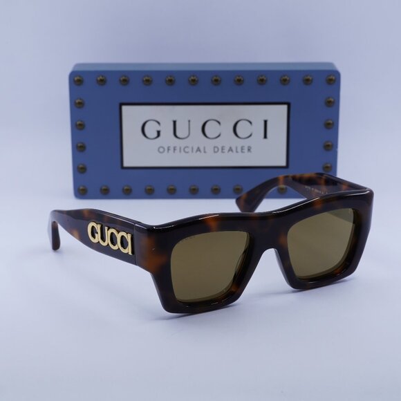 Final Price! Gucci GG1772S 007 Havana/Brown Sunglasses - Picture 1 of 12